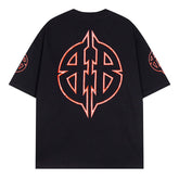 Balenciaga Metal Bb Crew-neck T-Shirt Oversize